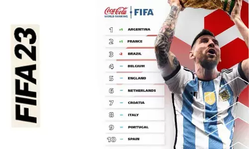 World Cup winner Argentina moves top of FIFA rankings