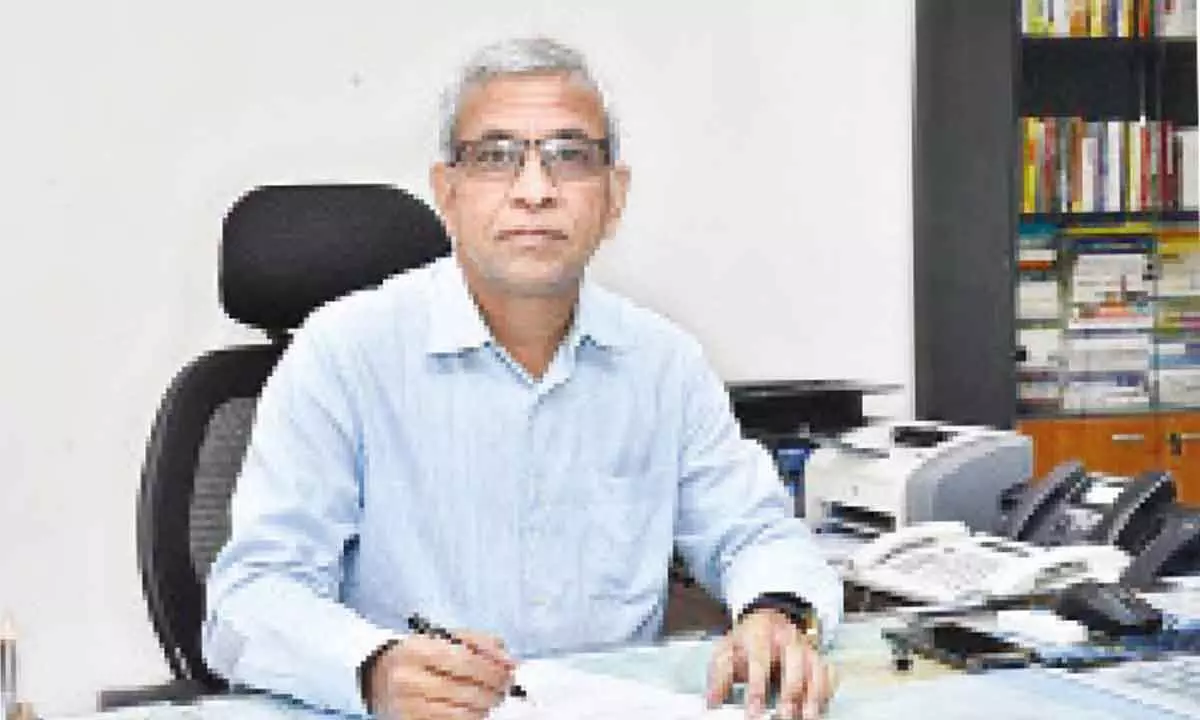R Dhananjayulu taking charge as Additional General Manager, South Central Railway in Secunderabad