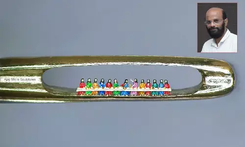 Da Vinci’s ‘Last Supper’ in the eye of a needle