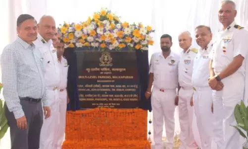 A multi-level parking inaugurated in Visakapatnam