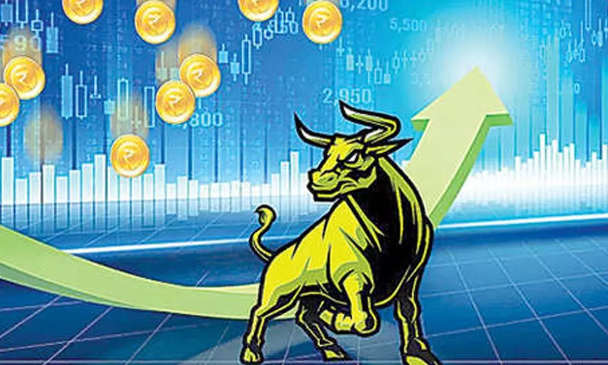Investors gain `10.43L cr during five-day rally