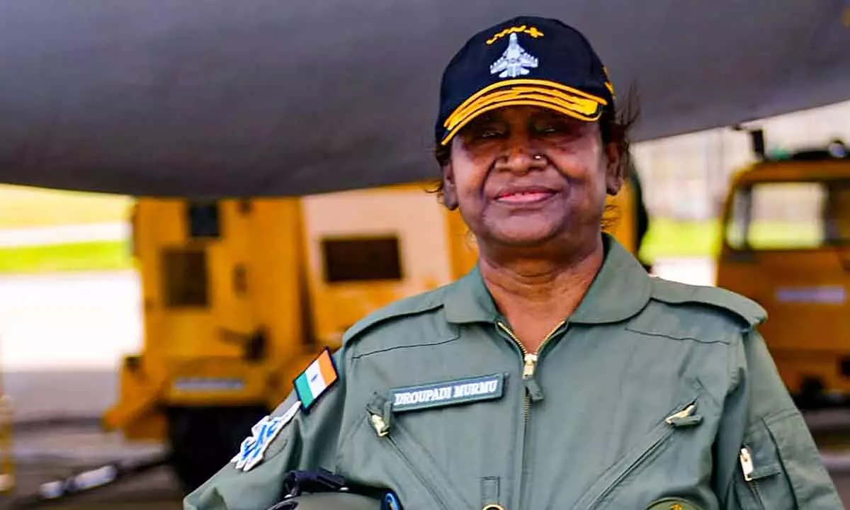President Droupadi Murmu takes historic sortie in fighter jet
