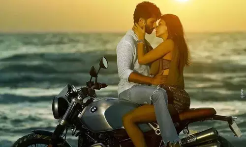 The first look poster of Shahid Kapoor and Kriti Sanon’s untitled movie is out!