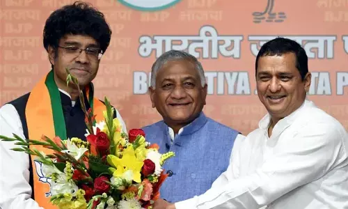 Rajagopalacharis great grandson joins BJP
