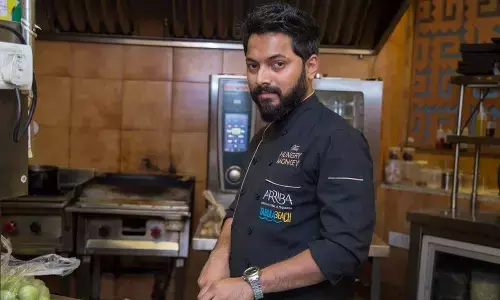 My first inclination was not towards cooking, but towards art:  Noah Barnes