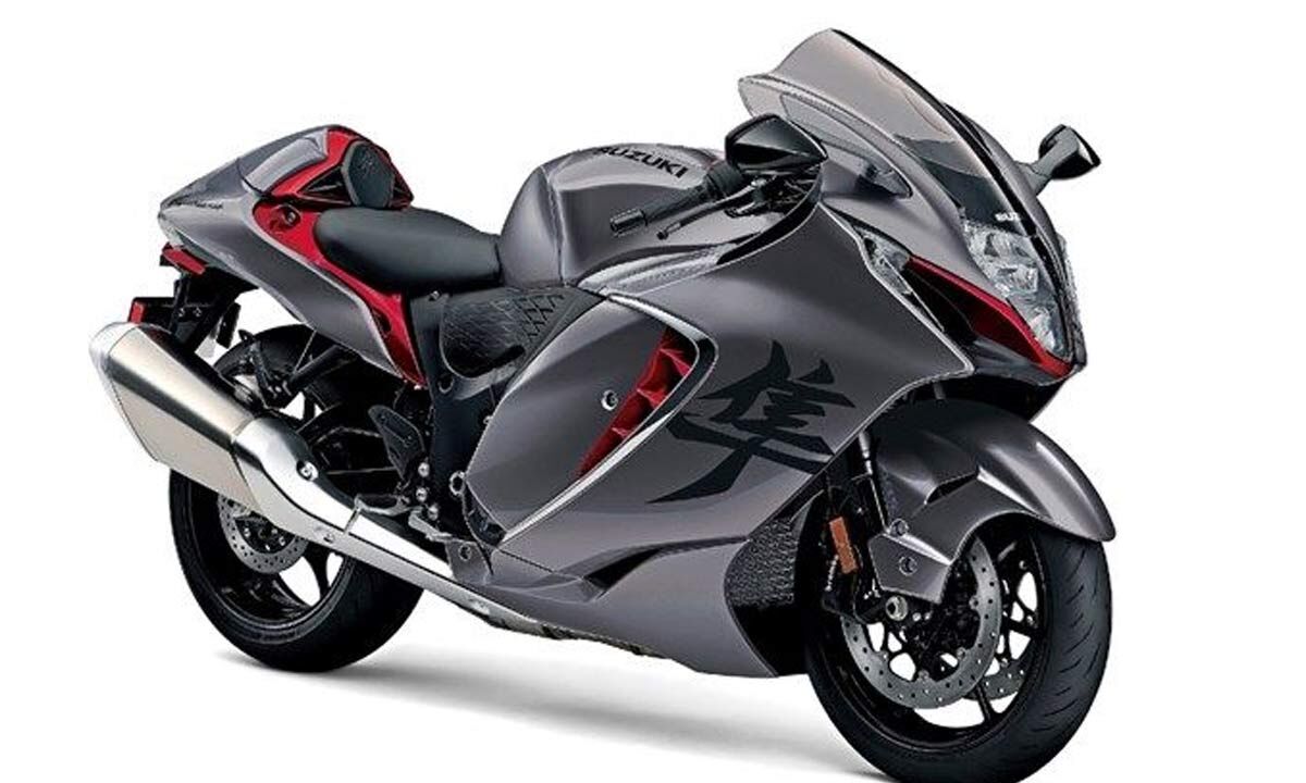 Updated Suzuki Hayabusa in new color schemes: Price Rs.16.90