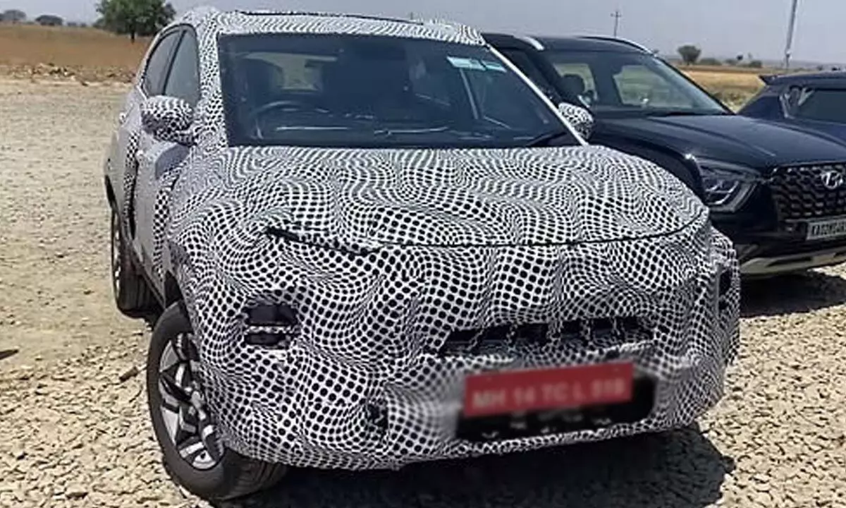 Fresh spy shots of the facelifted Tata Nexon give us a peek at the interior of the upcoming iteration of the sub-four metre SUV.