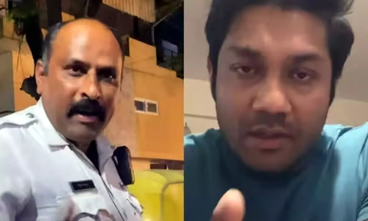 Bengaluru man alleges misbehavior by a cop for not knowing Kannada