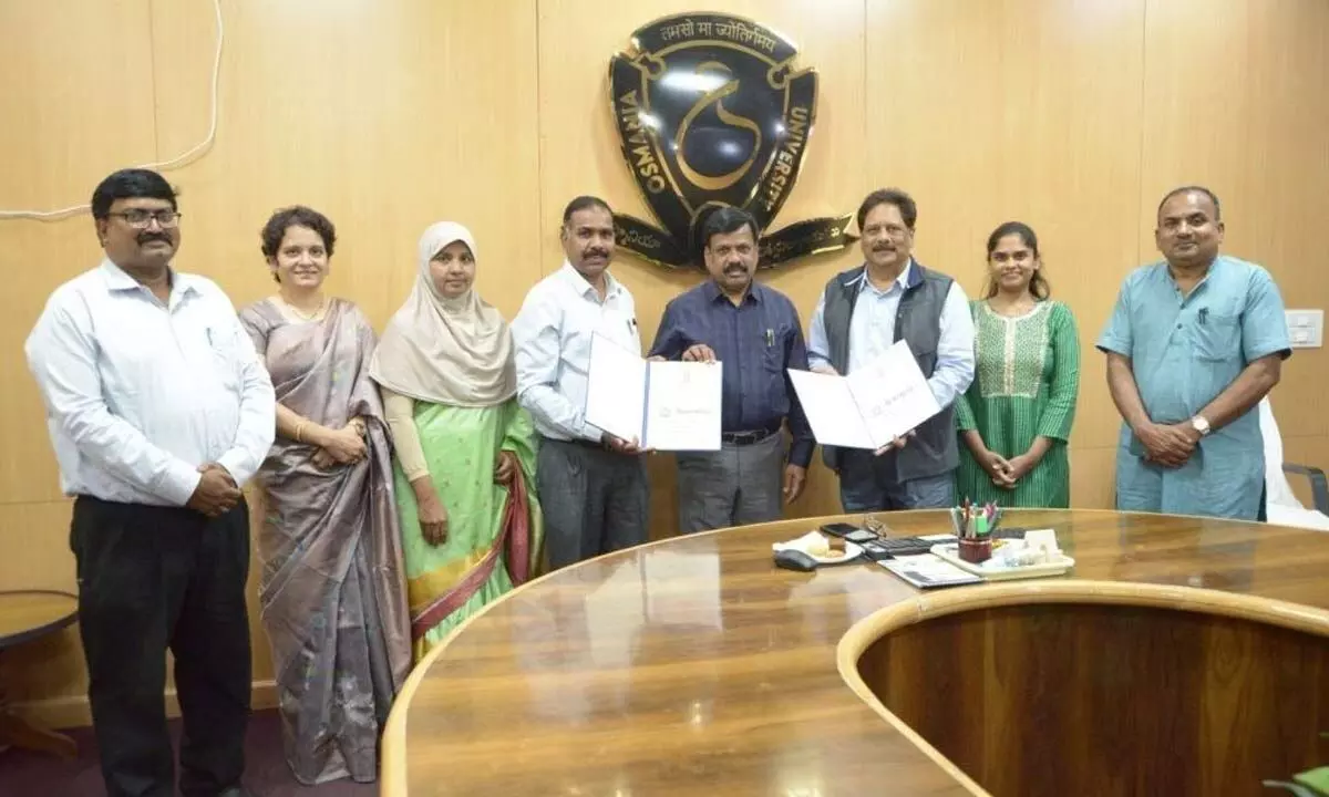 Osmania University signs MoU with SRIBIO