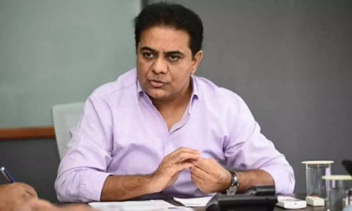 Telangana Minister for IT and industries K T Rama Rao