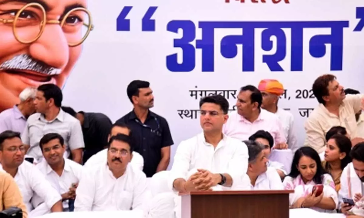 Fight against corruption to continue, says Sachin Pilot after ending daylong fast