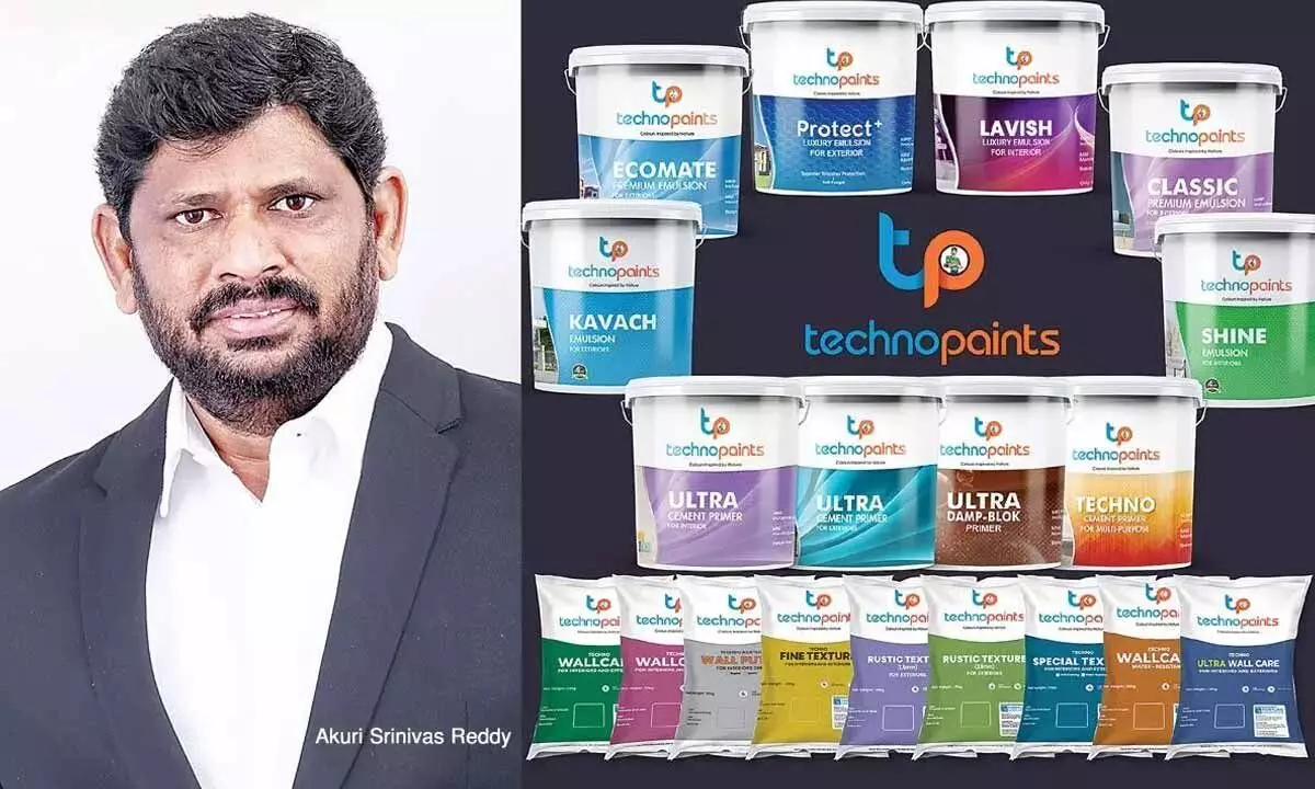 Techno Paints setting up three new manufacturing plants