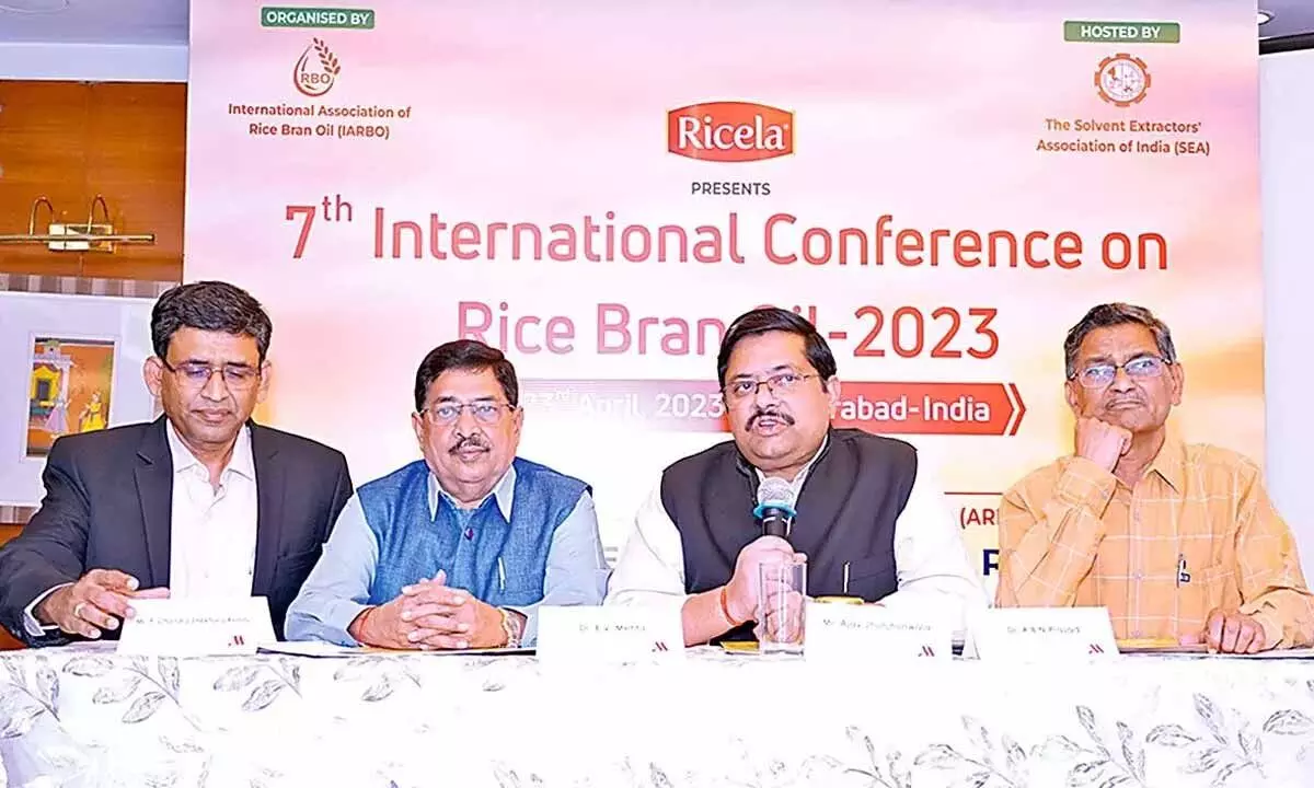 Hyderabad to host global meet on rice bran oil