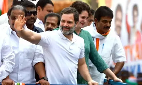 Former Lok Sabha MP from Wayanad Rahul Gandhi
