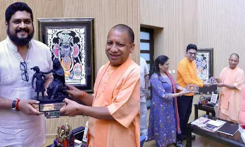 Adipurush director Om Raut meets UP CM