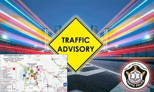 Hyderabad: City police issues traffic advisory for CMs Dawat-e-Iftar today