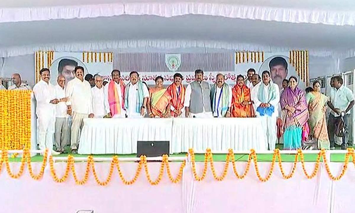 Andhra Pradesh Newly elected MLCs take oath in state assembly