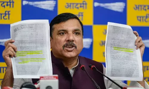 ED cooking up false cases under political pressure: AAP MP