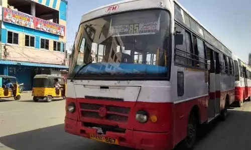 Commuters a harried lot as RTC puts a brake on minibus services