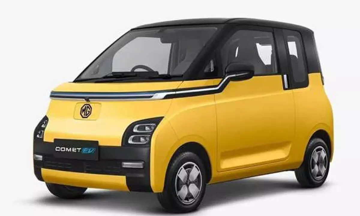 MG Motor India, unveiled the teaser of its upcoming electric car-Comet