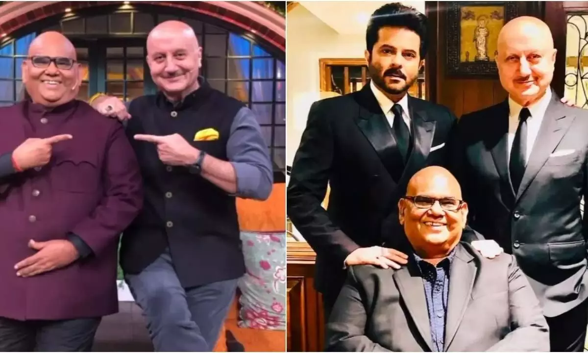 Anil Kapoor And Anupam Kher Reminisce Late Actor Satish Kaushik On His Birth Anniversary And Drop Emotional Posts