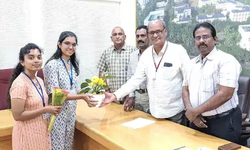 Bhimavaram : 2 SRKR students secure placements with highest package