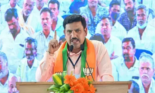 Not given ticket because I am Yediyurappas son: Vijayendra