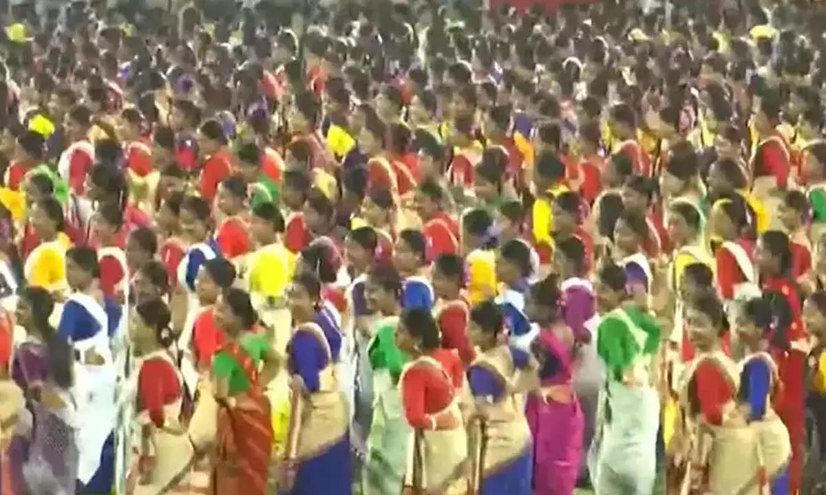 Bihu Performance In Assam Created A New Guinness World Record