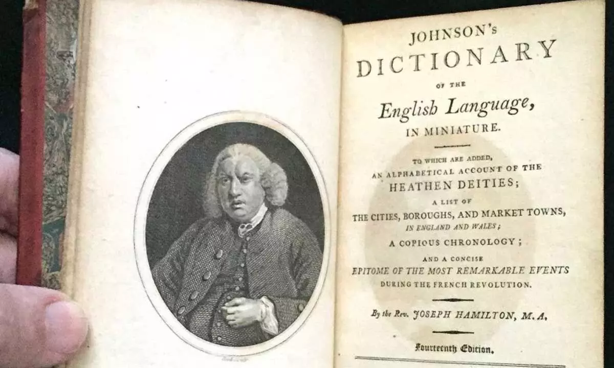 A Dictionary of the English Language published