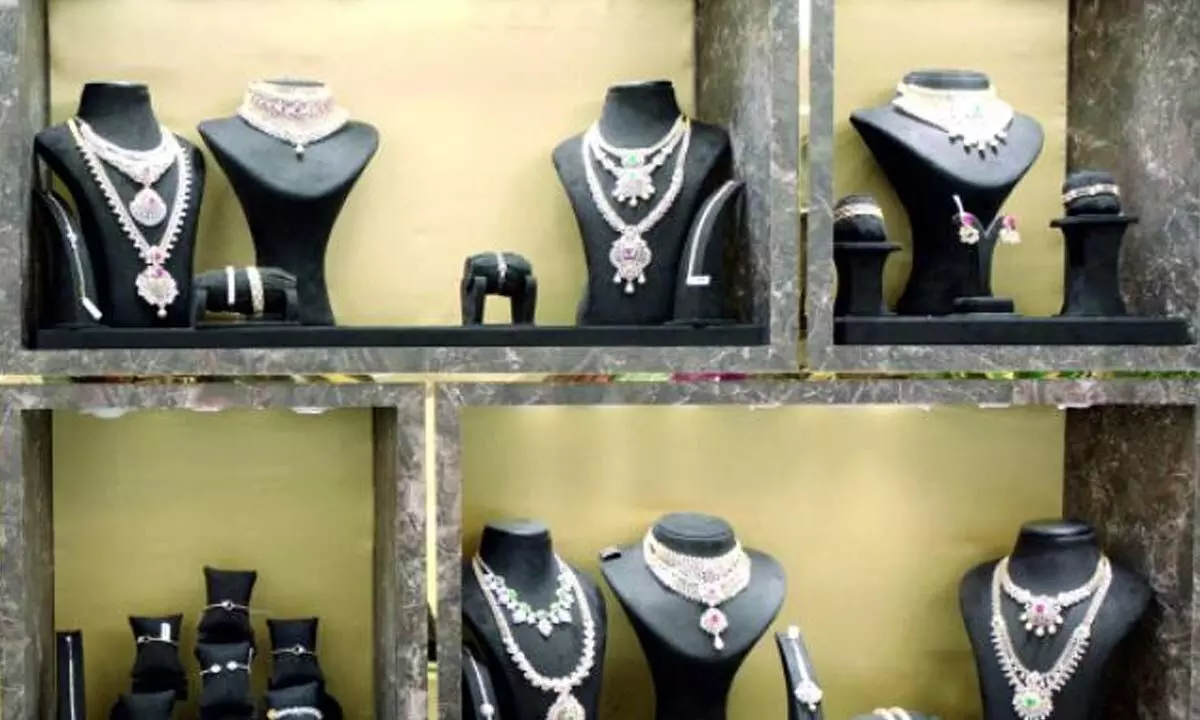 Diamond jewellery exhibition at Lalithaa
