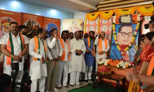 KCR never cared for Dalits, skipped Ambedkars anniversary in last 9 yrs: Bandi Sanjay Kumar