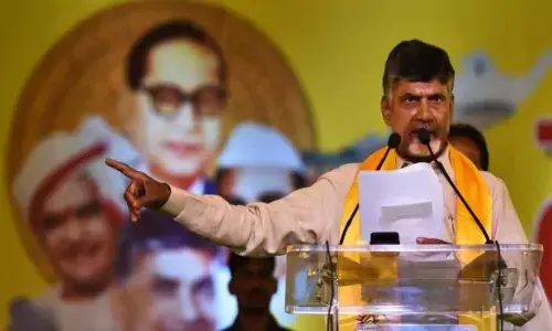 TDP party chief N Chandrababu Naidu