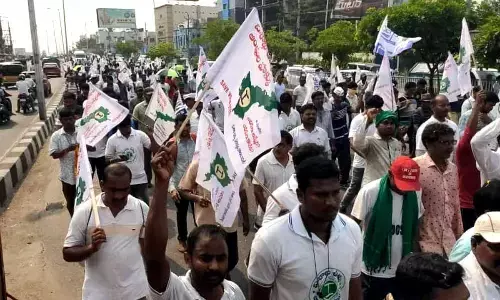 Maha padayatra gets an encouraging response