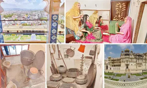 The most popular architectural palace of Udaipur