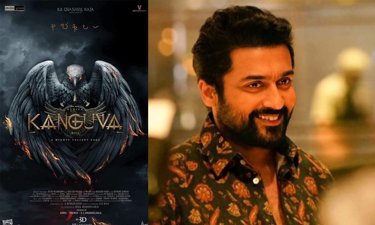 Suriya's 42nd Movie Is Titled 'Kanguva'