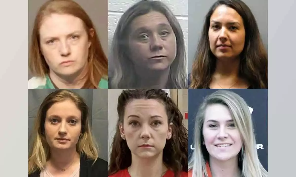 6 US teachers held for sexual abuse of students