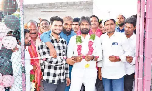 Mahabubnagar Cricket Arena inaugurated