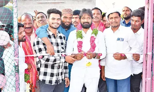 Mahabubnagar Cricket Arena inaugurated