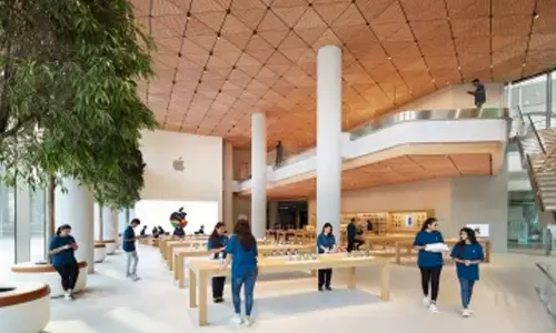Apple previews its 1st retail store in India, to open for public on Tuesday