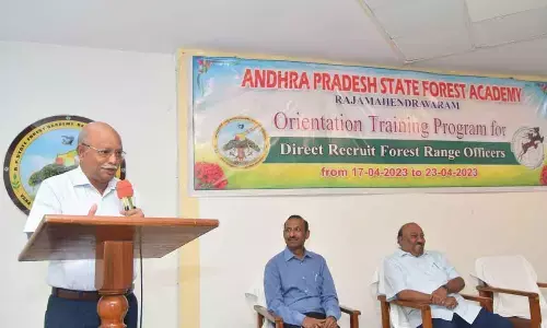 Rajamahendravaram: Special training to FROs to understand local conditions says PCCF Naik