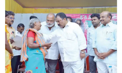 Khammam: 3,813 beneficiaries got CMRF benefits in Sathupalli says MLA Sandra Venkata Veeraiah