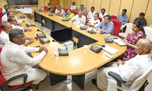 TTD EO holding discussions with rice millers on rice supply in Tirupati on Tuesday