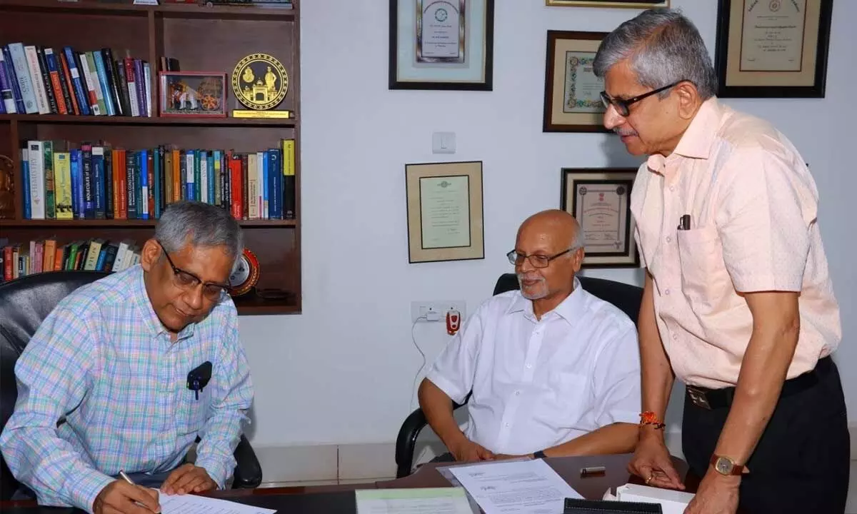 Prof Santanu  Bhattacharya  taking charge as IISER  Tirupati Director on Wednesday