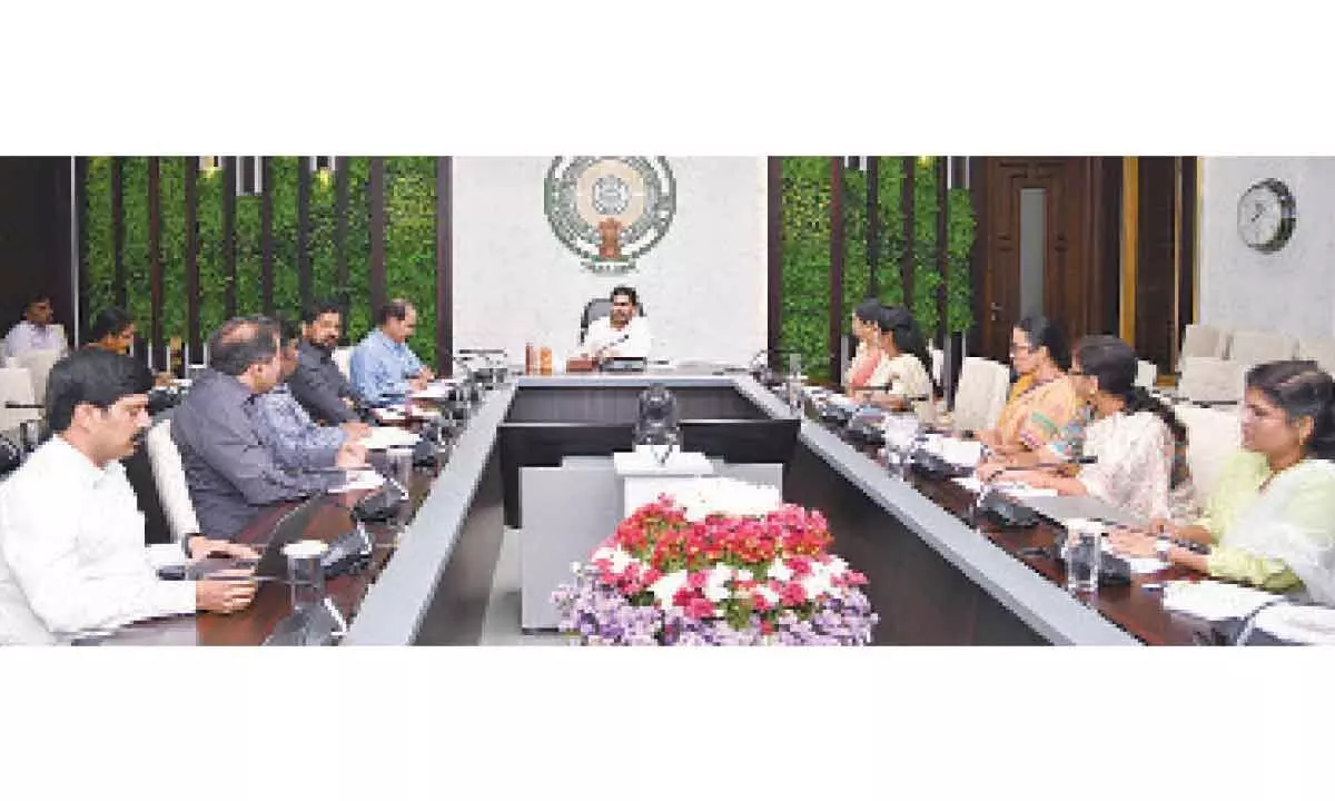 Vijayawada: CM Y S Jagan Mohan Reddy for strengthening of anganwadi centres