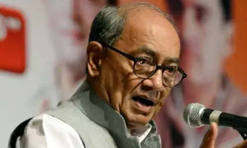 Senior Congress leader and Rajya Sabha MP Digvijaya Singh