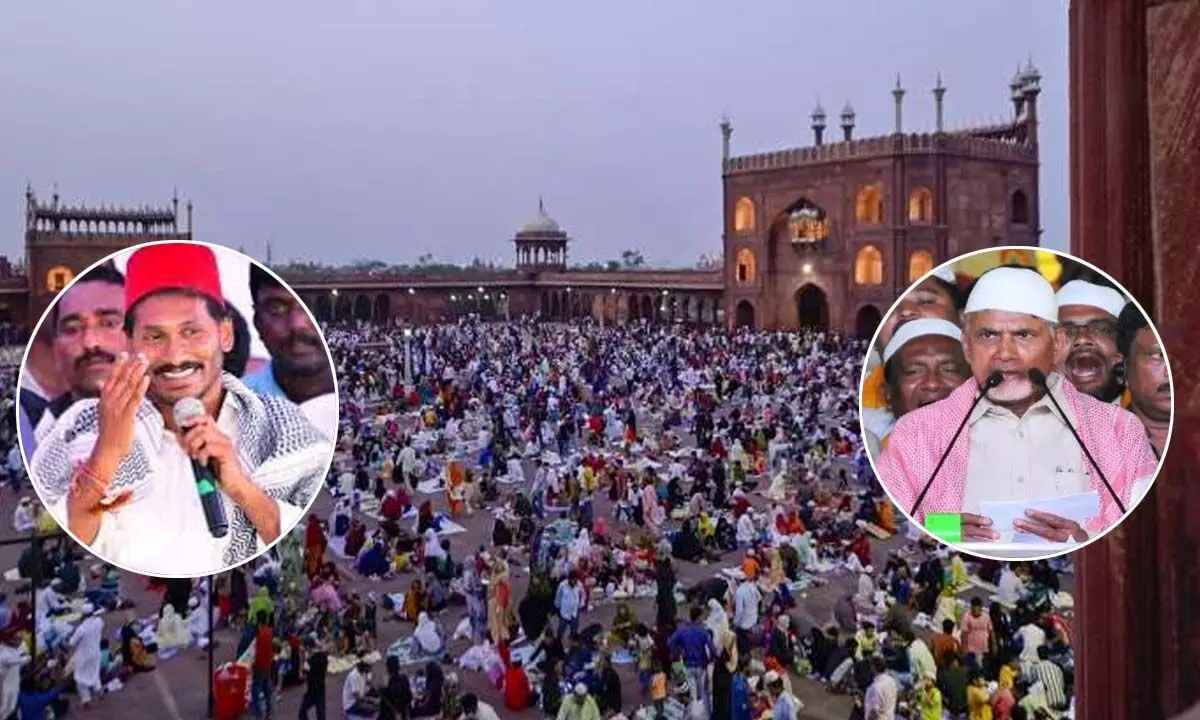 CM YS Jagan and Chandrababu wishes Muslims on Eid-ul-Fitr