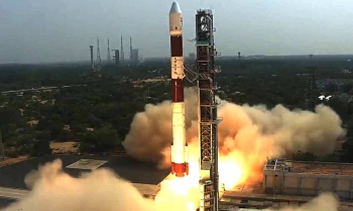 India's PSLV Rocket Lifts Off With 2 Singapore Satellites