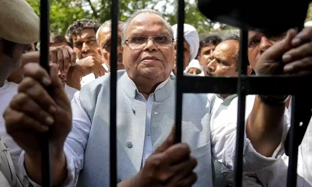 Ex-J&K governor Satya Pal Malik not detained, came to police station on his own: Delhi Police