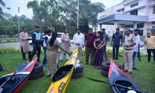 Machilipatnam: 3 sportsmen lauded for winning medals at Khelo India Games