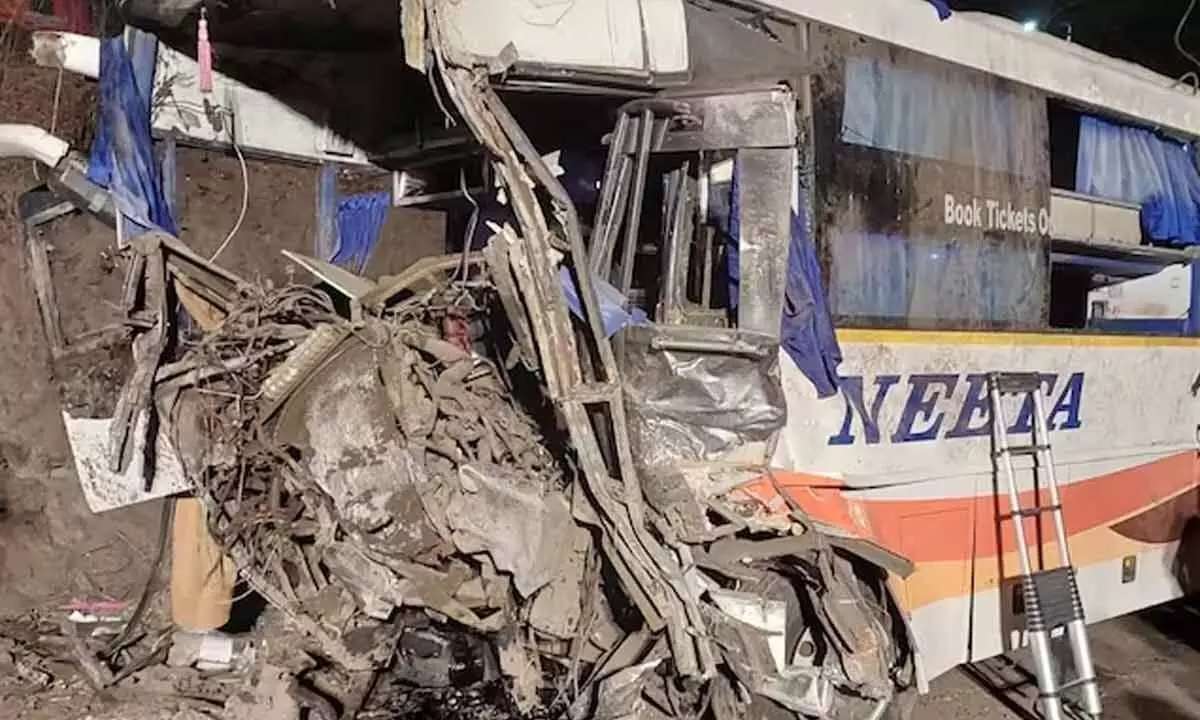 Four people were killed and 22 others were injured in the accident.